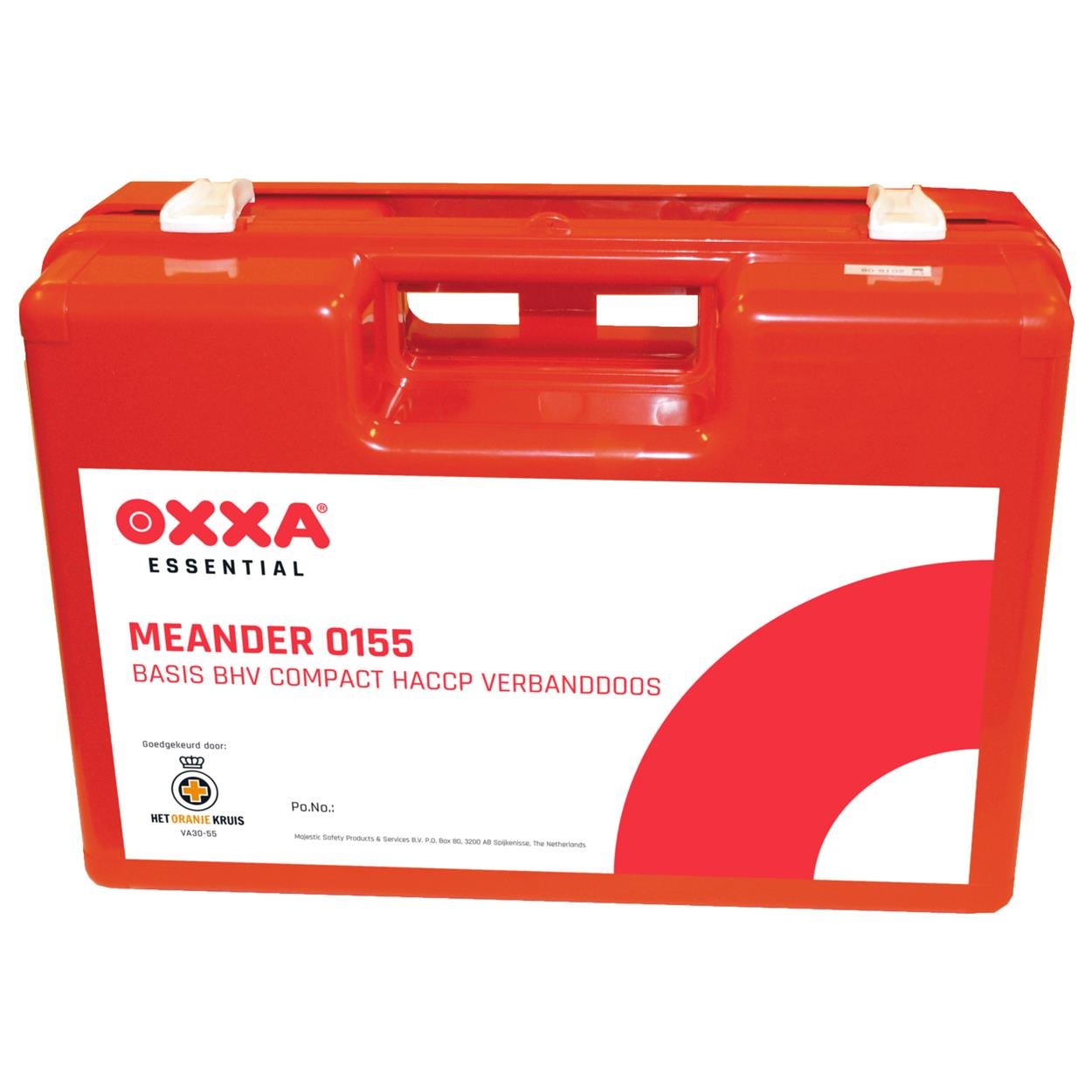OXXA Meander 0155 BHV HACCP verbanddoos - Veiligheidexperts.nl - OXXA Essential - "8718249044045"