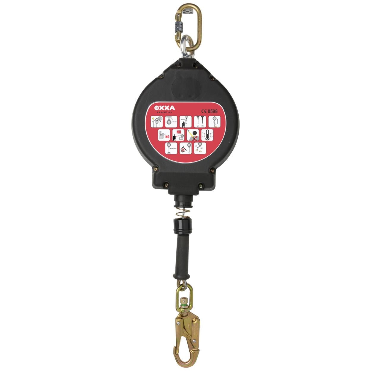 OXXA Mikeno 4177 valstopapparaat met staalkabel 15 m - Veiligheidexperts.nl - OXXA Essential - "8718249049156"